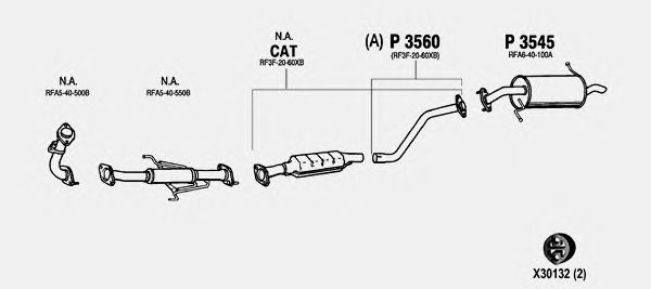 Exhaust System MA232