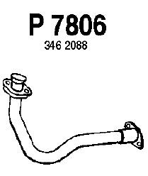 Tubo gas scarico P7806