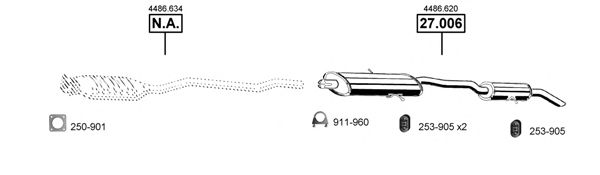 Exhaust System CH270305