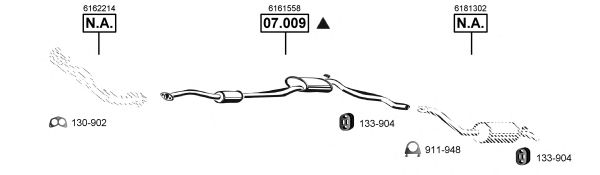 Exhaust System FO074620