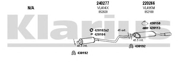 Exhaust System 390610E