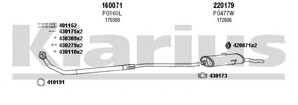 Exhaust System 630380E