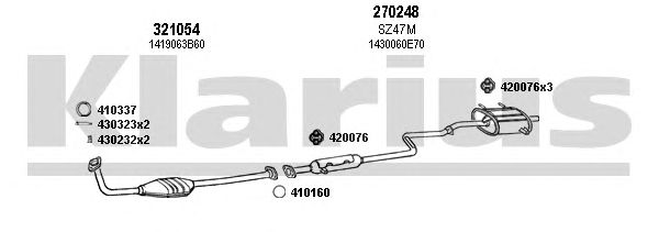 Exhaust System 820034E