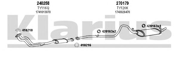 Exhaust System 900023E