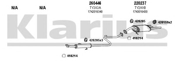 Exhaust System 900194E