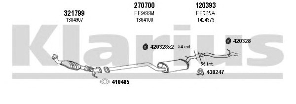 Exhaust System 361741E