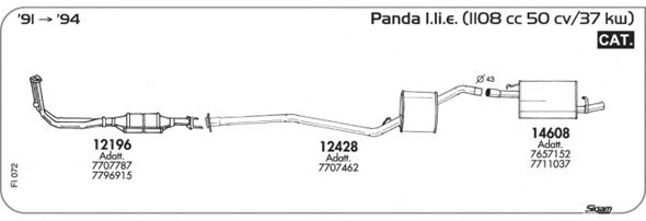 Exhaust System FI072