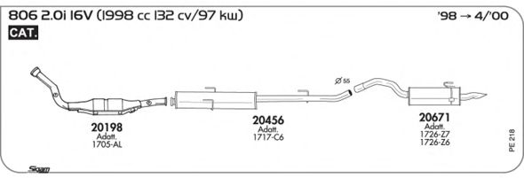 Exhaust System PE218