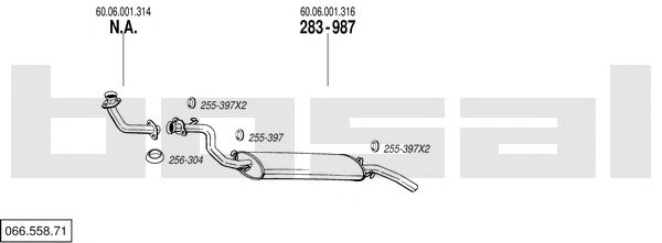 Exhaust System 066.558.71