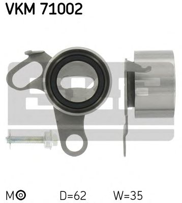Tensioner Pulley, timing belt VKM 71002
