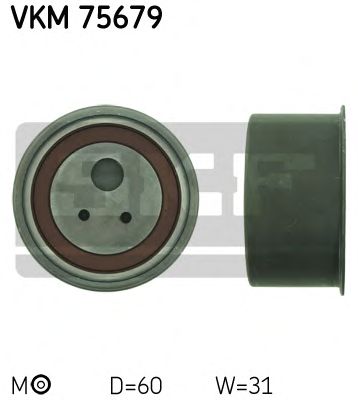 Tensioner Pulley, timing belt VKM 75679