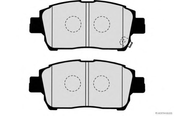 Brake Pad Set, disc brake J3602088