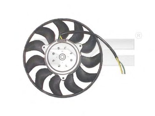 Fan, radiator 802-1006