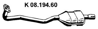 Katalizatör; Dönüstürme katalizörü 08.194.60