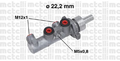 Master Cylinder, brakes 05-0671