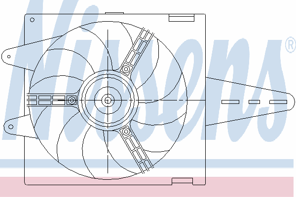 Fan, radiator 85341