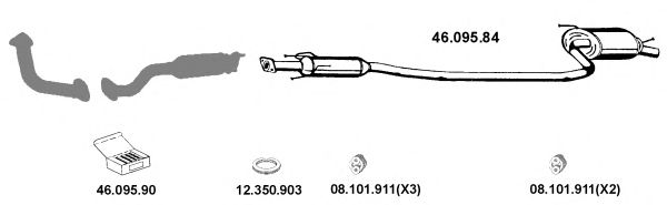 Exhaust System 462009