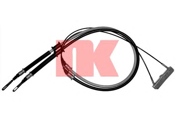 Cable, parking brake 903669