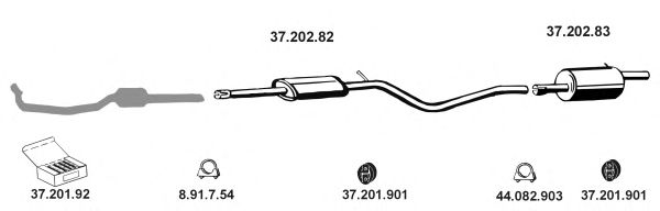 Exhaust System 370002