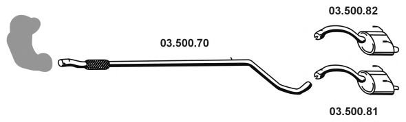 Exhaust System 0350001