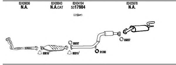 Exhaust System LN20132