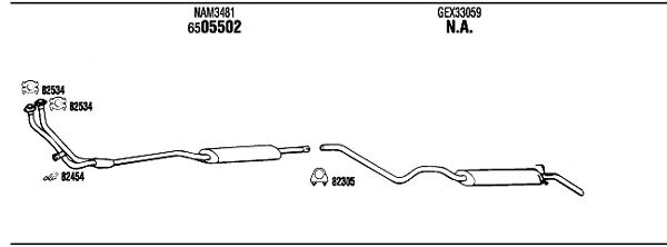 Exhaust System MG10508