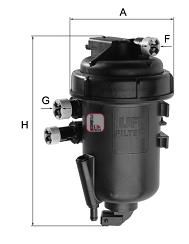 Fuel filter S 5120 GC