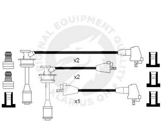 Ignition Cable Kit XC625
