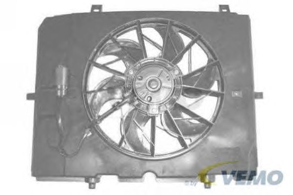 Ventilateur, refroidissement du moteur; Ventilateur, condenseur de climatisation V30-01-1620