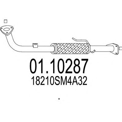 Exhaust Pipe 01.10287