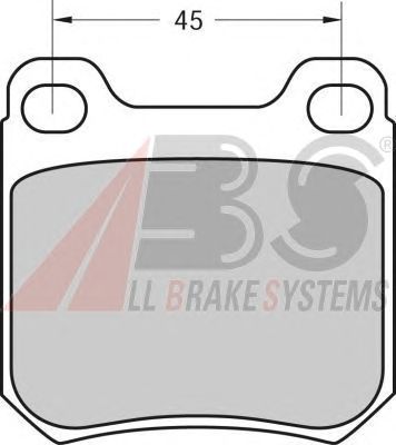 Brake Pad Set, disc brake 36624/1