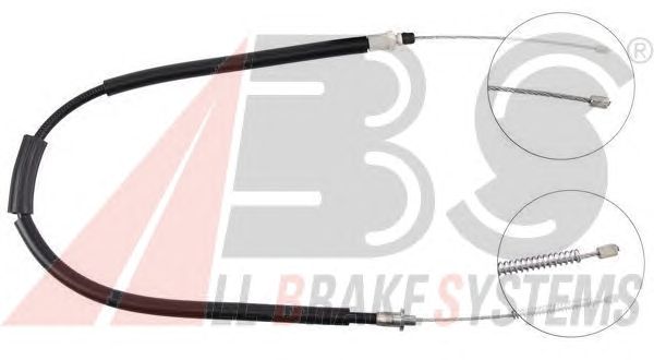 Cable, parking brake K11687