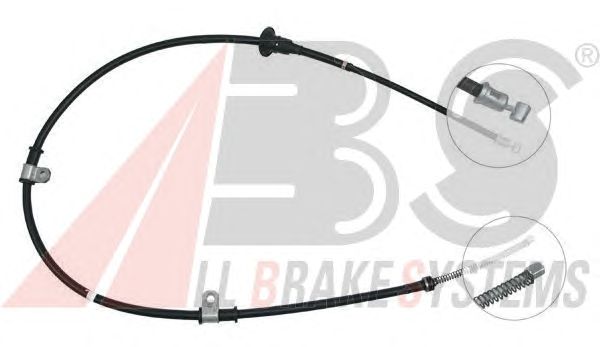 Cable, parking brake K14917