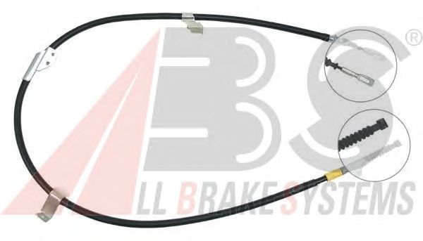 Cable, parking brake K15077