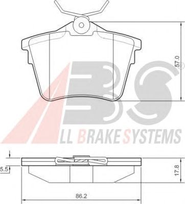 Brake Pad Set, disc brake P 61 079