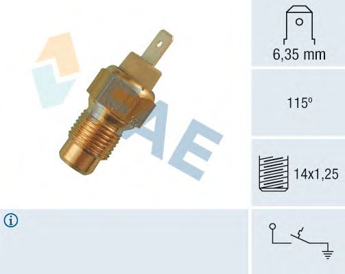 Temperature Switch, coolant warning lamp 35200