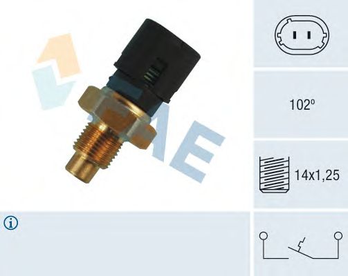 Temperature Switch, coolant warning lamp 35720