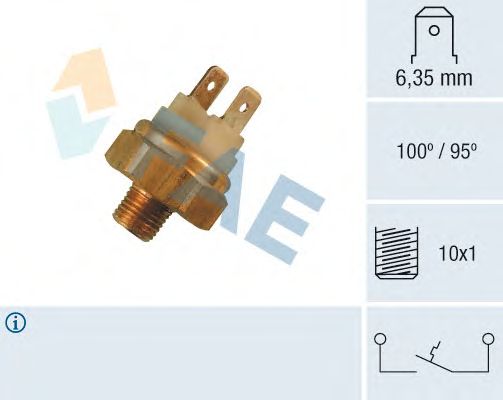 Temperature Switch, coolant warning lamp 35810