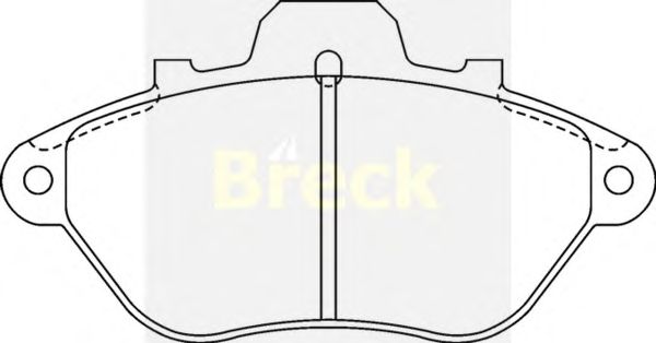 Brake Pad Set, disc brake 21296 00 701 10