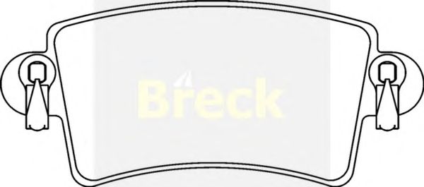 Brake Pad Set, disc brake 23669 00 703 10