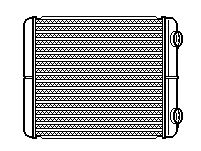 Heat Exchanger, interior heating 223M32