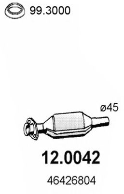 Catalytic Converter 12.0042