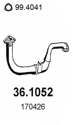 Exhaust Pipe 36.1052