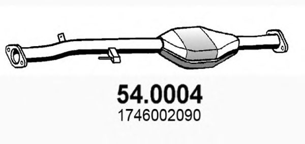 Catalytic Converter 54.0004