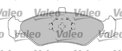 Brake Pad Set, disc brake 597567