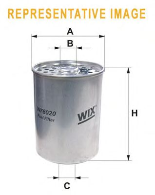 Brandstoffilter WF8020