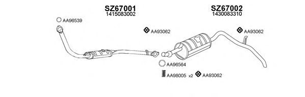Exhaust System 670043