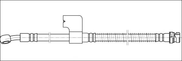 Tubo flexível de travão G1904.46