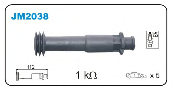 Plug, coil JM2038