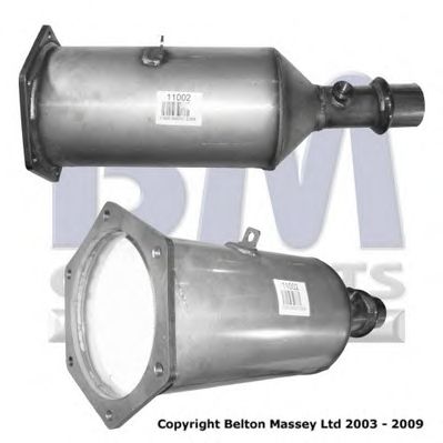 Soot/Particulate Filter, exhaust system BM11002